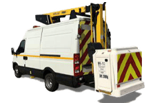 Car Hire Farnborough - 12.5M Cherry Picker 3.5T - Van hire Farnborough
