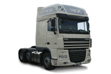 Car Hire Farnborough - 44 Tonne Sleeper Truck - Truck hire Farnborough